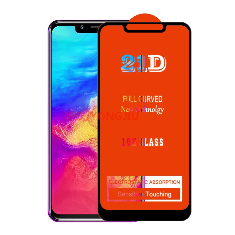 21D сотовый телефон Закаленное стекло пленка полный закругленный протектор