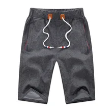 Красивые однотонные мужские шорты 5XL летние мужские пляжные шорты хлопковые повседневные мужские шорты брендовая одежда