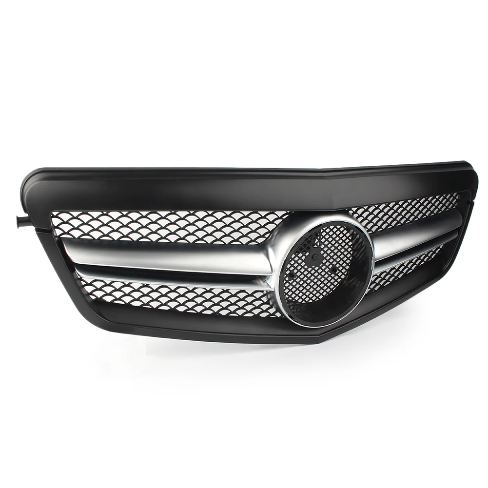 Матовая Черная передняя решетка Спорт решетка радиатора для Mercedes Benz E-Class W212 S212 2010 2011 2012 2013 ABS пластик