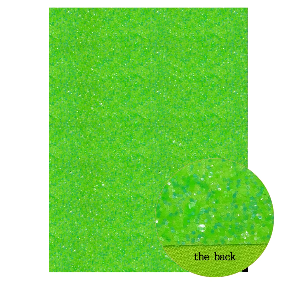 QIBU зеленые листы из искусственной кожи виниловая ткань сделай сам бант для волос материалы ручная работа обувь сумка Украшение A4 бант ткань синтетическая кожа - Цвет: 08