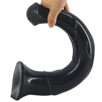 FAAK 16.9 Inch huge big dildo super long dildos animal horse dildo sex toys for women big fake penis lesbian masturbate flirting 5