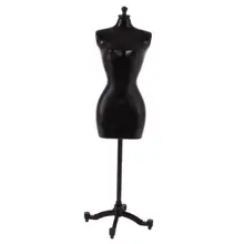 Support de Mannequin pour 1/6 poupées, noir/blanc