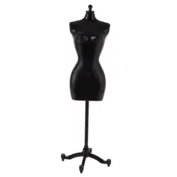 Support de Mannequin pour 1/6 poupées, noir/blanc 
