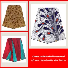 6 ярдов африканские ткани Анкара Нигерия ткани воск высокого качества печати шитье печатных супер Nederland воск платье ткань