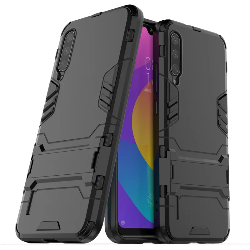 

For Xiaomi Mi CC9e Case Armor Phone Case For Xiaomi Mi CC9e Bumper Hard Back Cover Silicone Phone Case For Xiaomi Mi CC9e Funda