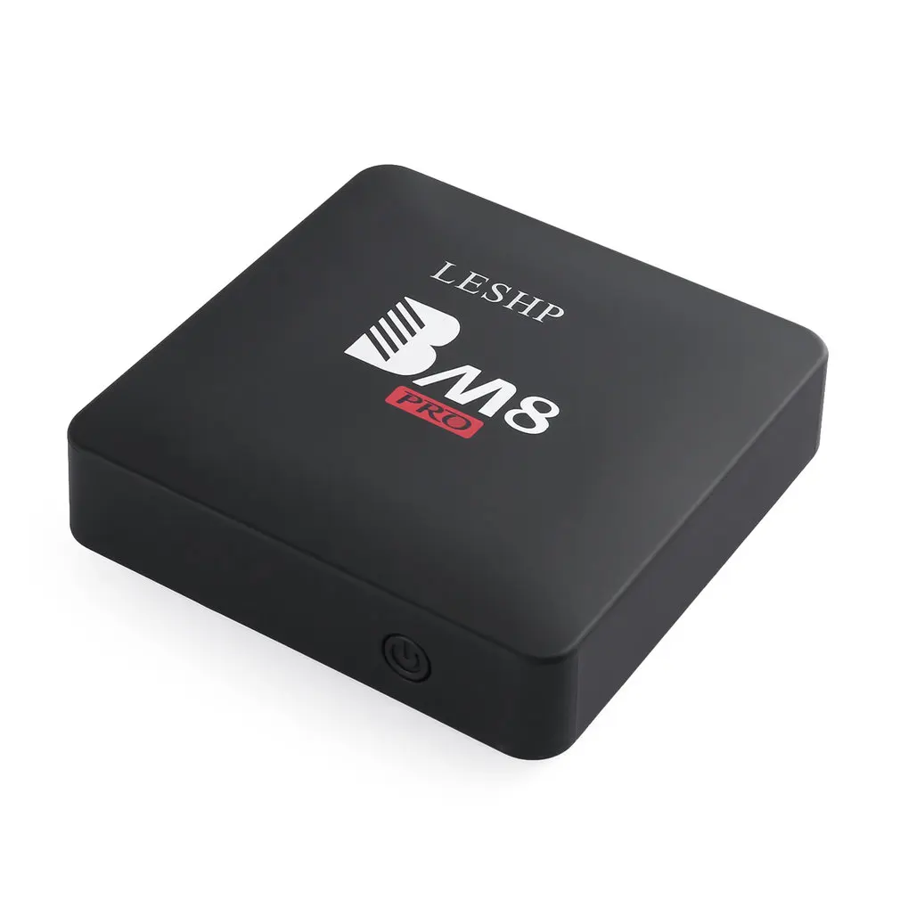 LESHP BM8PRO tv BOX 4K Android6.0 Amlogic S912 Восьмиядерный 2 ГБ DDR3 32 Гб EMMC 2,4G/5G двойной wifi диапазон BT 4,0 3D медиаплеер