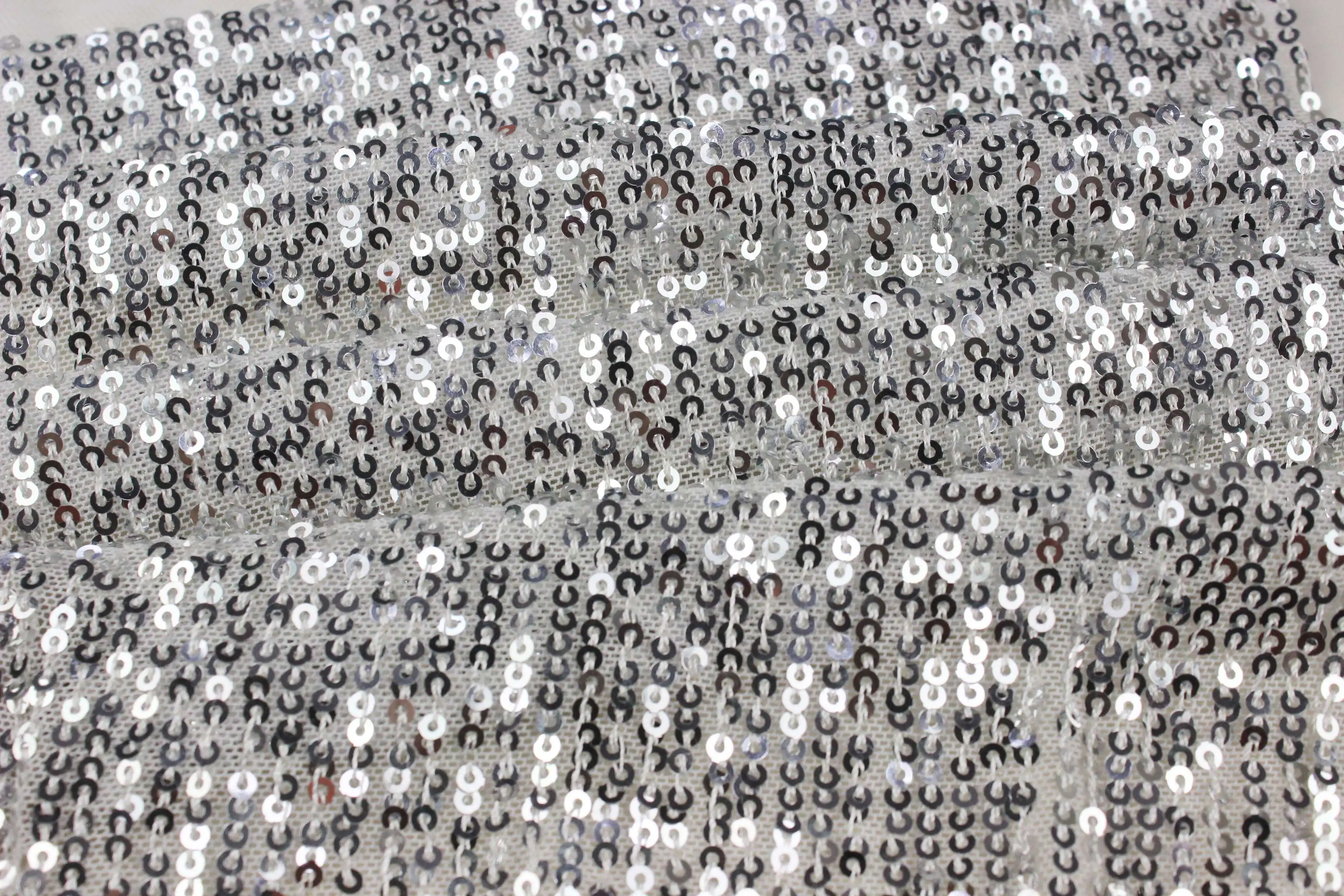sliver Вечернее платье, длинное, расшитое блестками, элегантное, Robe De Soiree, сексуальное, с глубоким v-образным вырезом, с разрезом, торжественное платье, полный рукав, вечернее платье LT008 - Цвет: sliver