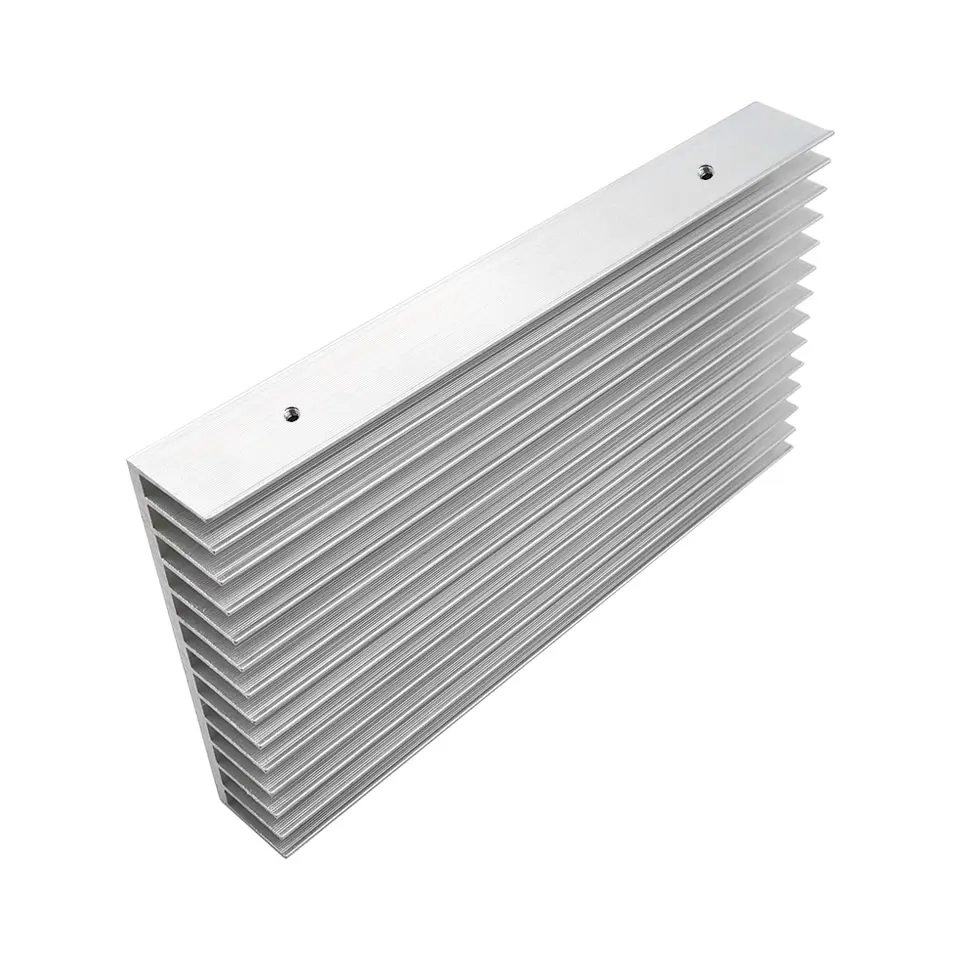 Aluminum heat sink 220x120x25mm 200W heatsink for LED lights electronuics DIY 500g high thermal conductivity aluminum heat sinks LED radiator