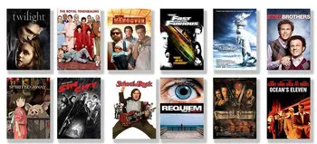 

24style Classic 2000s Movie Art Film Print Silk Poster for Your Home Wall Decor 24x36inch