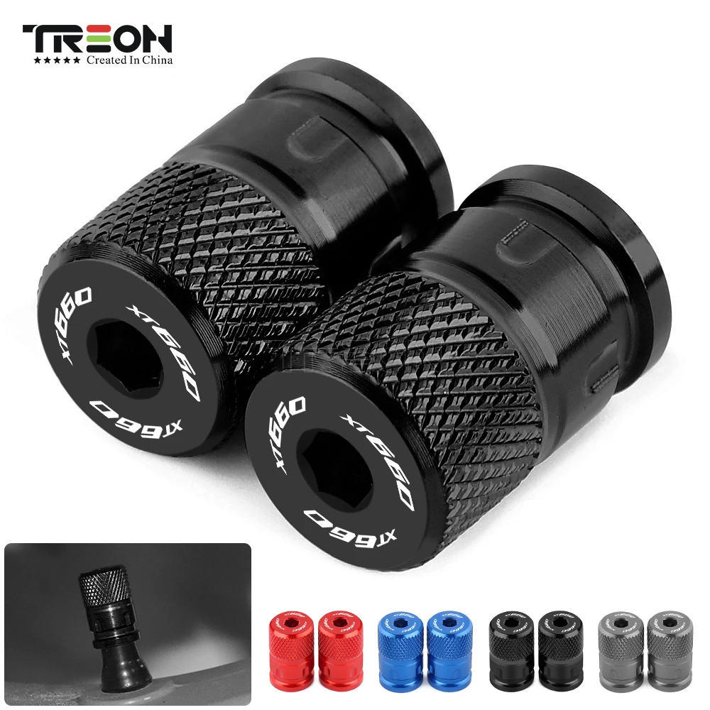 Universal Motorcycle CNC Vehicle Wheel Tire Valve Stem Caps Covers FOR YAMAHA XT660 X R Z XT660X XT660R XT660Z 2020-2004 | Автомобили и