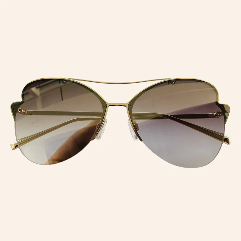 No.4 Sunglasses Женские солнцезащитные очки с бабочкой, модные, индивидуальные, Роскошные, высокое качество, UV400 - Цвет линз: No.4 Sunglasses