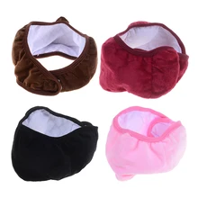 Хлопковая унисекс маска для лица с наушниками, маска для рта для мужчин и женщин, сохраняющая тепло, хлопковая ткань, противопылевые маски, маска для лица