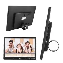 1" Портативный 1080P HD Цифровая фоторамка часы фильм музыкальный плеер альбом с пультом дистанционного управления для фестиваля подарки