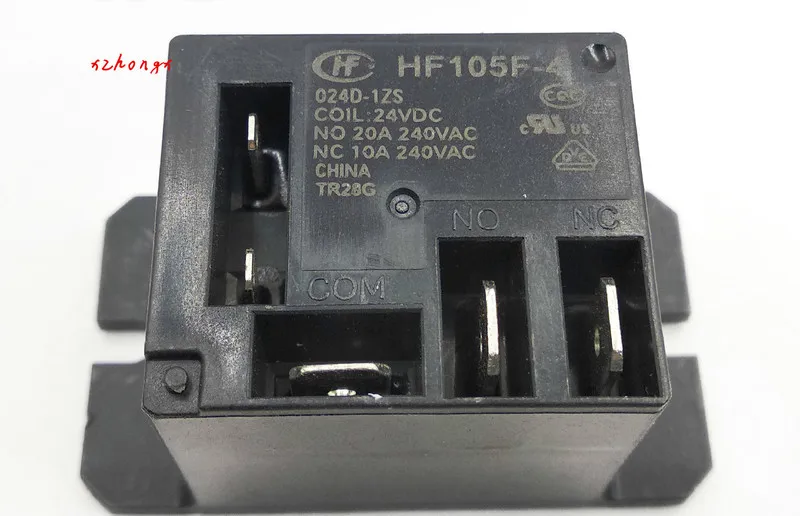 HF105F-4-024D-1ZS реле HONGFA группы импульсный 5-контактный 20A240VAC