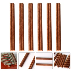 6pcs Durable Kalimba Bridge Exquisite Kalimba Bridge Tool (Light Brown)
