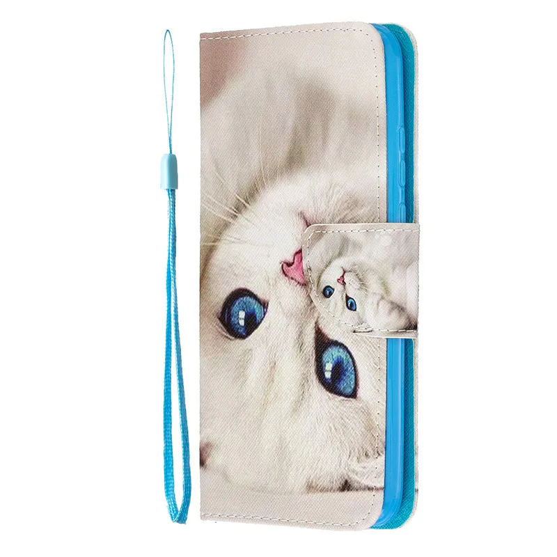 COOLY кожаный чехол с кошкой для huawei P30 Pro P20 Lite задняя крышка на P8 Lite P9 Lite P10 Lite сова кошелек флип-чехол для телефона