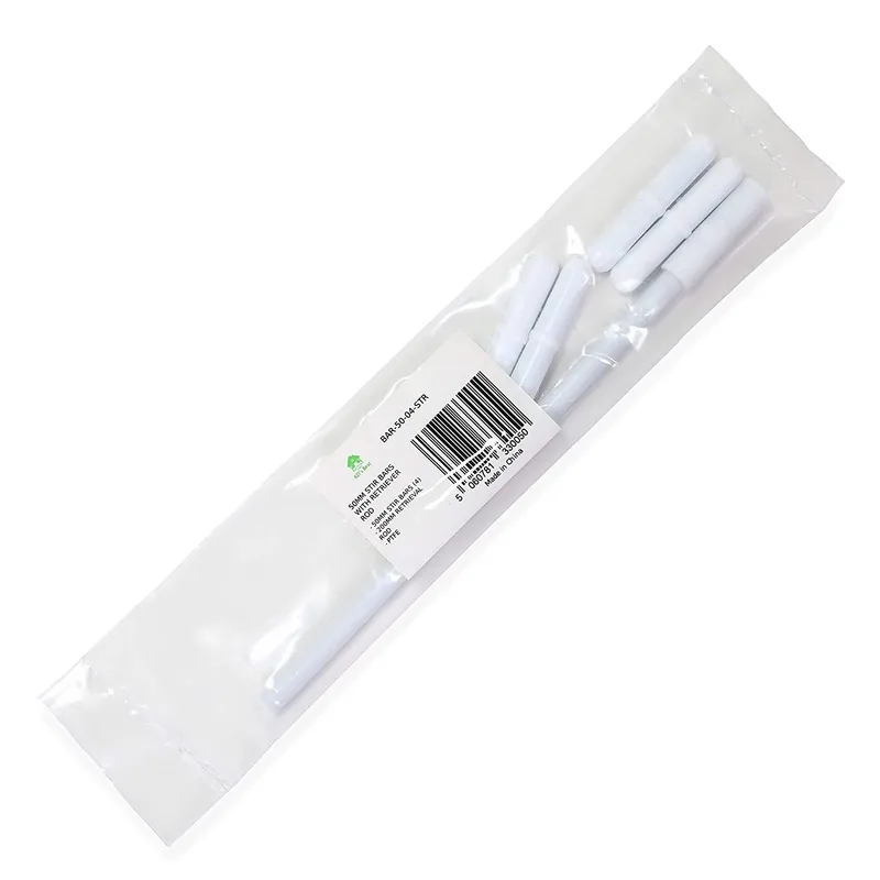 Magnetic Stir Bar Mixer-4 Pack of 50mm Large PTFE Homebrewing Stirrer Bars Complete with 250mm Magnet Stir bar Retrie