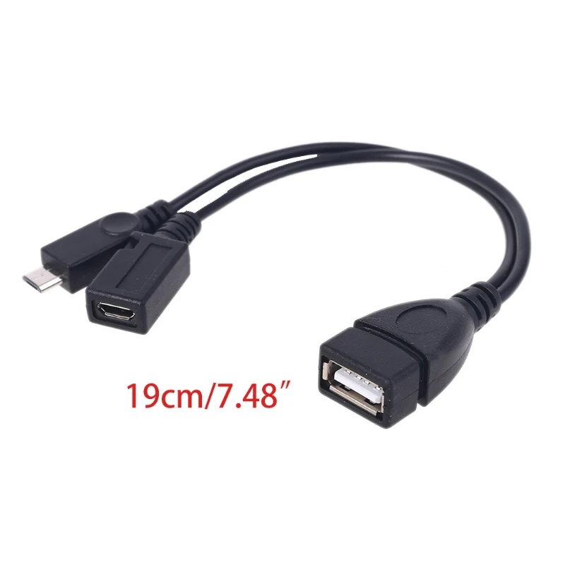 OTG Adapter Micro USB to USB 2.0 Adapter Cable for Fire TV Mobile Phone Tablet PC Smartphone