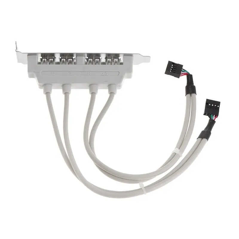 

USB2.0 4-port Bezel Line USB Rear Bezel Line Extension Cable Cord