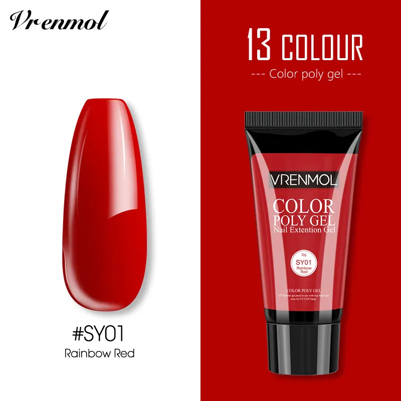 30ml SY01 Vrenmol, не очищающее верхнее покрытие, верхнее покрытие, Базовое покрытие, основа, грунтовка, Гель-лак для ногтей, УФ светодиодный Гель-лак, впитывающий Гель-лак - Цвет: 30ml SY01