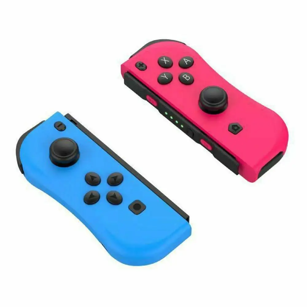 Зеленый и розовый для NS Joy-Con(L/R) Беспроводные игровые контроллеры Bluetooth Красный Синий геймпад джойстик для консольный переключатель Nintendo r25