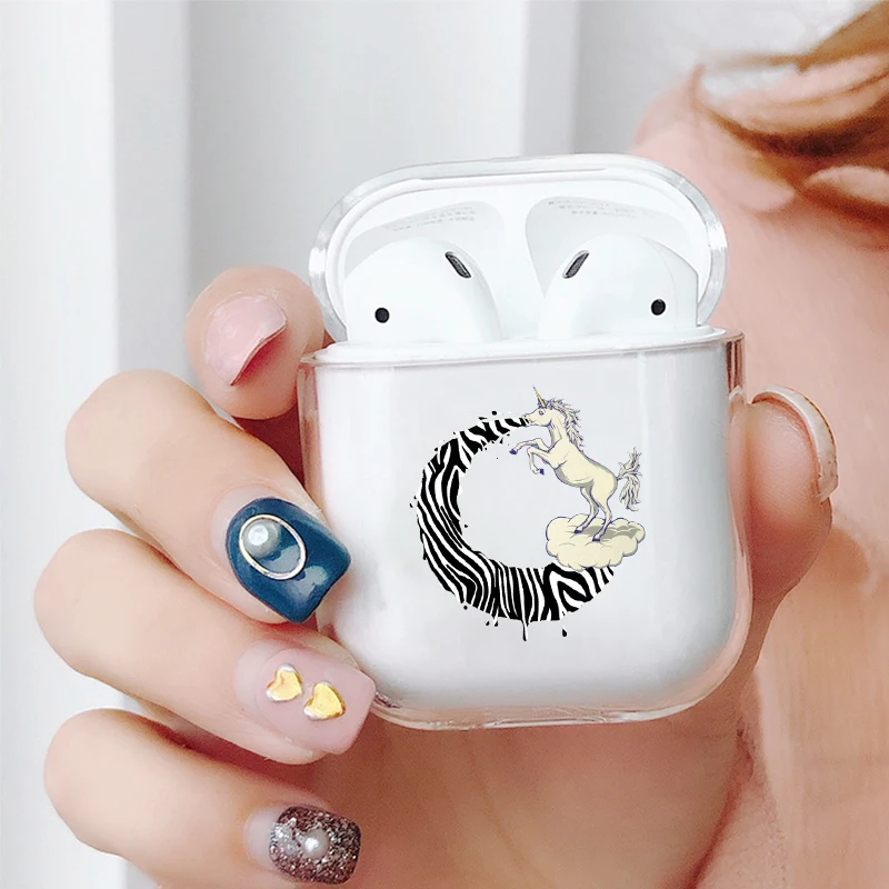 

Zebra Pattern Case For AirPods Case Bluetooth Wireless Earphone Coque Case For Apple Airpod Case Cover For Earbud Charging Box
