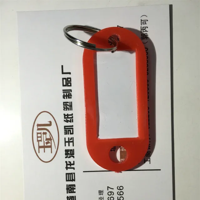 Etichette per chiavi in plastica con etichette etichette per chiavi  flessibili identificativi con anello diviso nome del bagaglio etichette per  bagagli portachiavi per auto - AliExpress