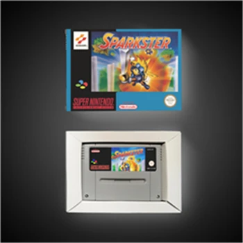 

Sparkster - EUR Version Action Game Card with Retail Box