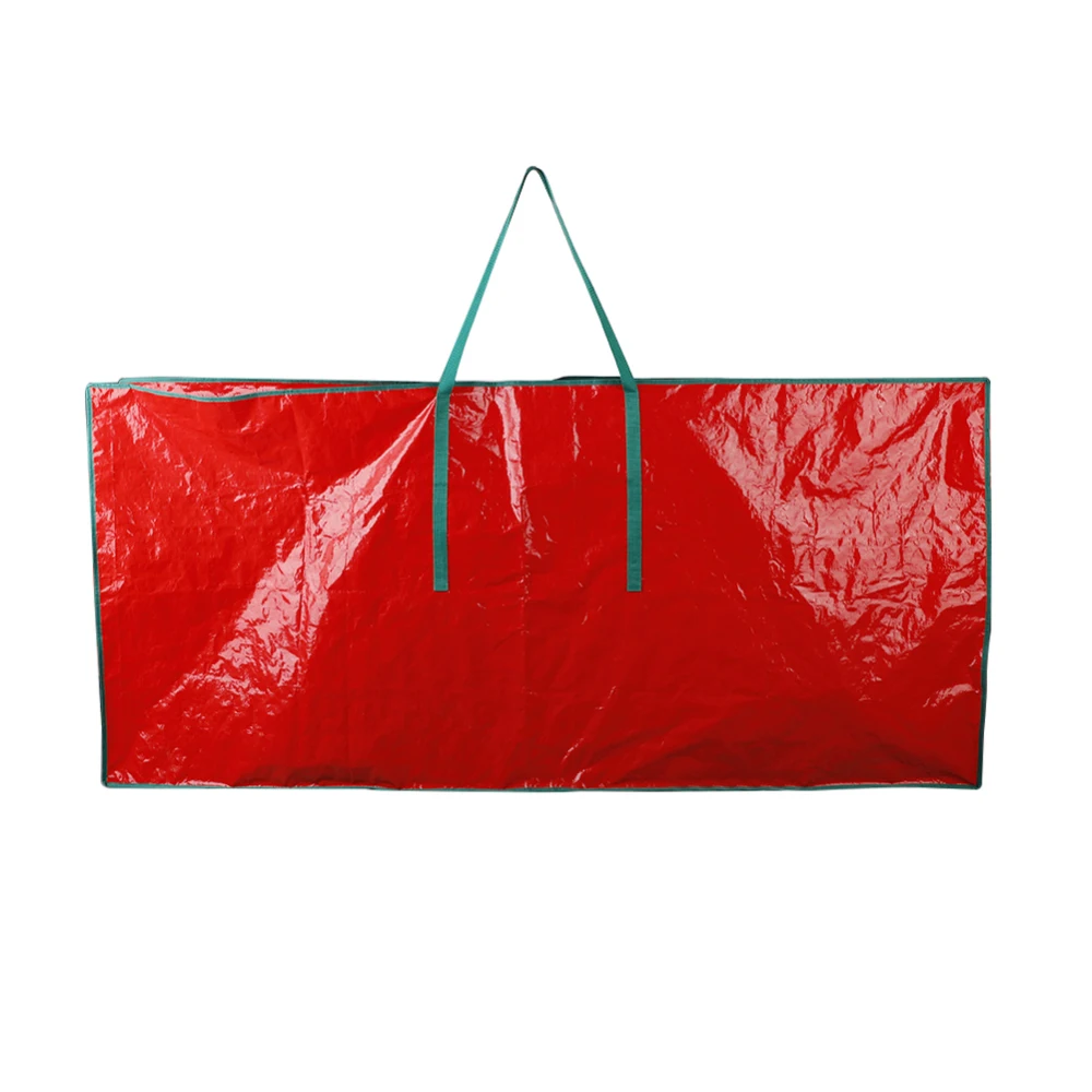 

165*38*76cm Red Christmas Tree Storage Bag Waterproof Zippered Bag with Carry Handles