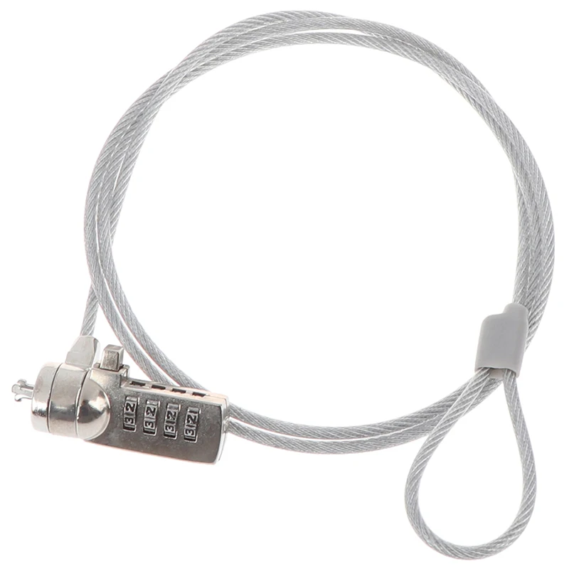 4 цифры Пароль безопасности замок для компьютера Анти-кражи цепи Тетрадь