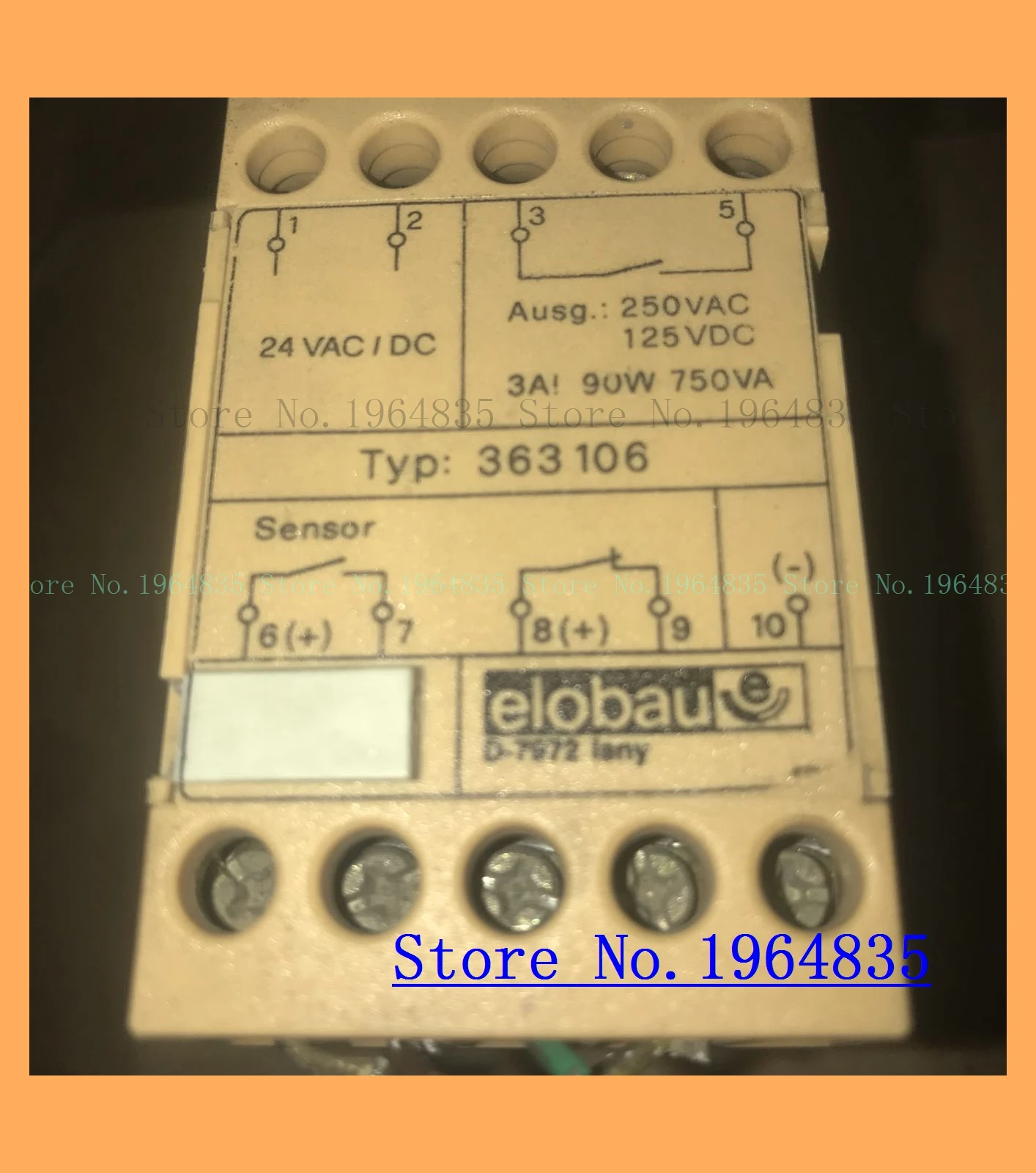Реле 363106 SRB-NA-R-C.33-230V