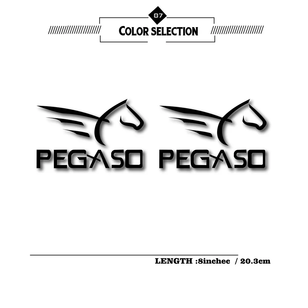 Наклейка с логотипом на колеса мотоцикла, Светоотражающая наклейка на шлем, подходит для aprilia pegaso 650 PEGSAO 650, наклейка с логотипом для мотоцикла - Цвет: black