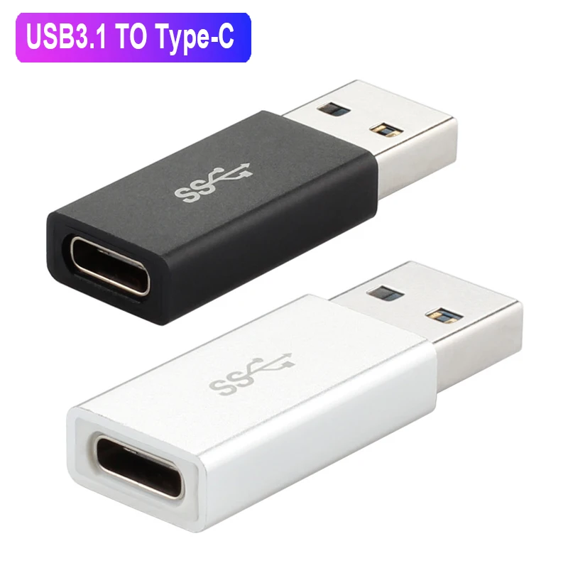 Usb 3,1 к USB type C адаптер быстрой зарядки и передачи данных usb разъем для компьютера ноутбука huawei Xiaomi samsung Galaxy s10 адаптер