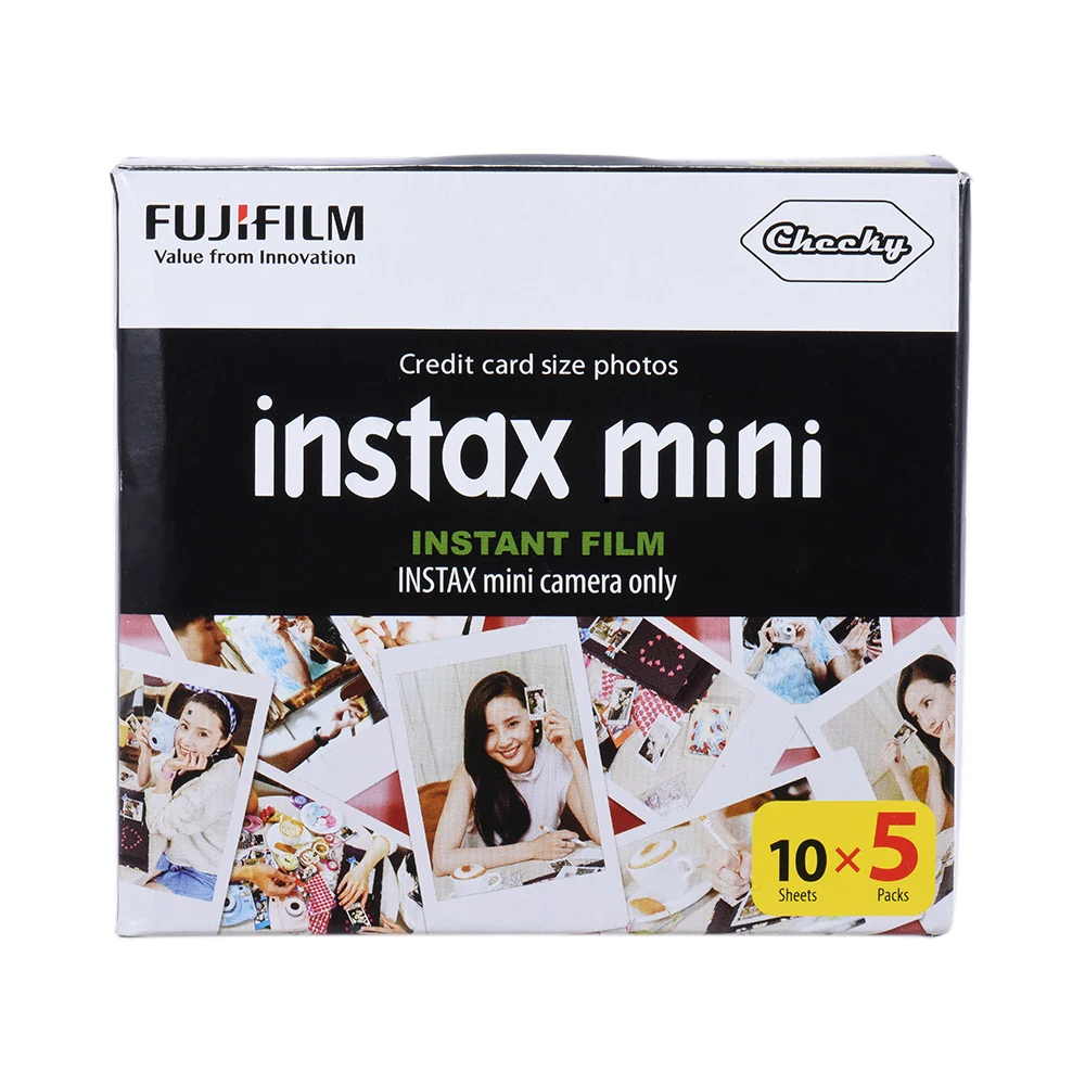 Fujifilm Instax Mini квадратная пленка Instax mini 9 8 10-200 лист для камеры Polaroid Фотоальбом для Fujifilm Instax Mini 7s
