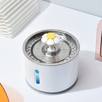 

Automatic Pet Cat Water Fountain with LED Electric USB Dogs Cats Mute Drinker Feeder Bowl Pet Drinking Fountain Dispenser