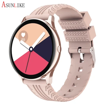 

mart watch Women fitness tracker bluetooth call blood pressure meter waterproof sports men's smart watch Android IOS clock