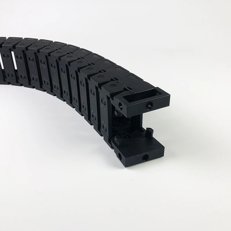 25x25 25x38 25x57 25x77 Nylon Mochine Towline Cable Chain Drag Chain Slient Low Noise Bridge L 1m 25*25 25*38 25*57 25*77