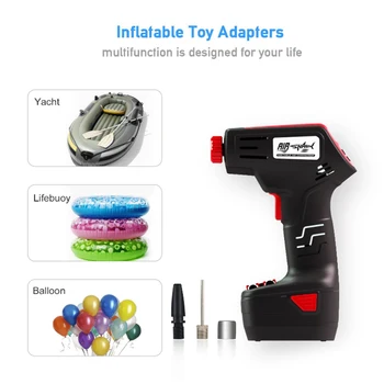 

Hot Pro Air Compressor Cordless Portable Compressor Electric Inflator Portable Hand Held Pump with Digital LCD Air Compressor