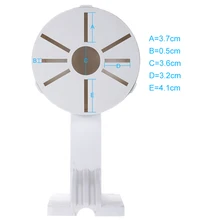 Универсальный настенный подвесной пластиковый кронштейн для купольной камеры видеонаблюдения, водонепроницаемый, несколько отверстий, подходит для разных размеров камеры