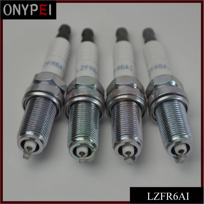 4 шт. MN158596 LZFR6AI 3656 4x Лазерная иридий свечи зажигания для Mitsubishi Eclipse Galant OutLander LZFR6AI-3656