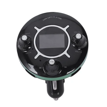 

New Car Mp3 Player Bt13 Bluetooth Handsfree Phone Dual Usb Bluetooth 4.0 Car Charger Fm Emission Voltage Display