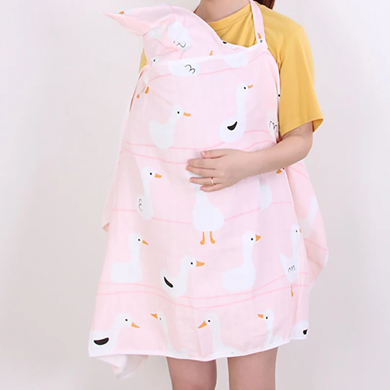 Mummy Blanket Baby Breastfeeding Blanket Newborn swaddle Baby Shawl Gauze Toddler Wraps Outdoor Nursing