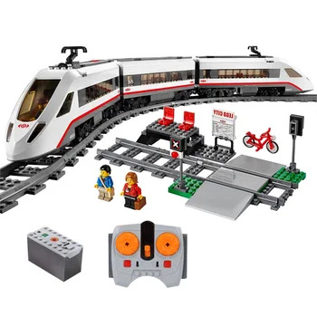 

Technic Set High-speed Passenger Train Model Building Blocks Boy Birthday Gift Kids Remote Control Toys For Children
