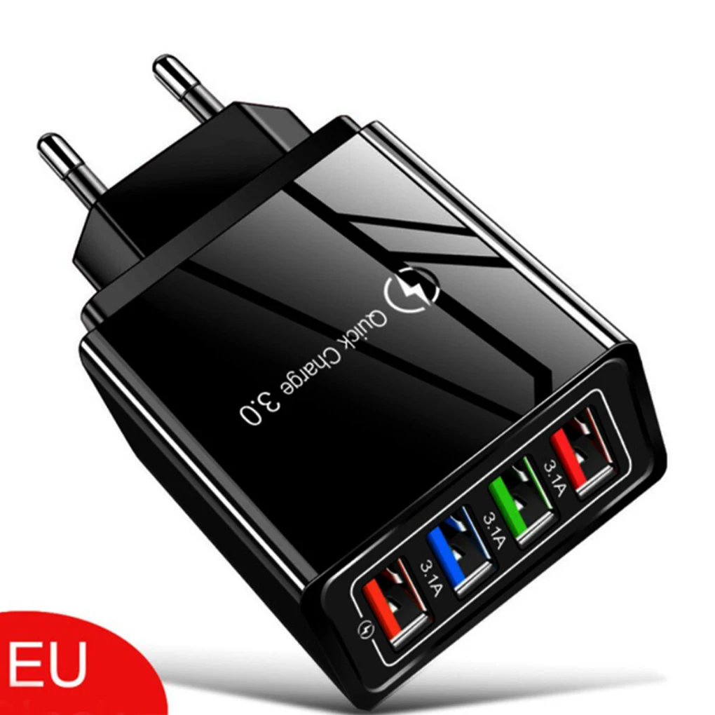 Fast Charge 3.0 For iPhone Charger Wall Fast Charging For Samsung S10 S9 S8 Plug Xiaomi Mi Huawei Mobile Phone Chargers Adapter Charger Adapter Battery Charger Fast Charger Battery Charger Adapter