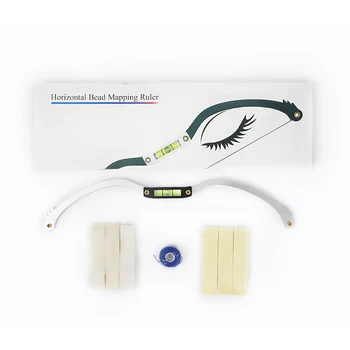 

Microblading Bow Tattoo Accesories String Ruler Positioning Pre-inked Level Permanent Makeup Marker Eyebrow Mapping Tool