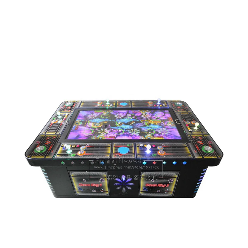 8 Players English Version Catch Fish Table Games Coin Operated Amusement Arcade Slot Casino Ocean King Fishing Game Machine (3)