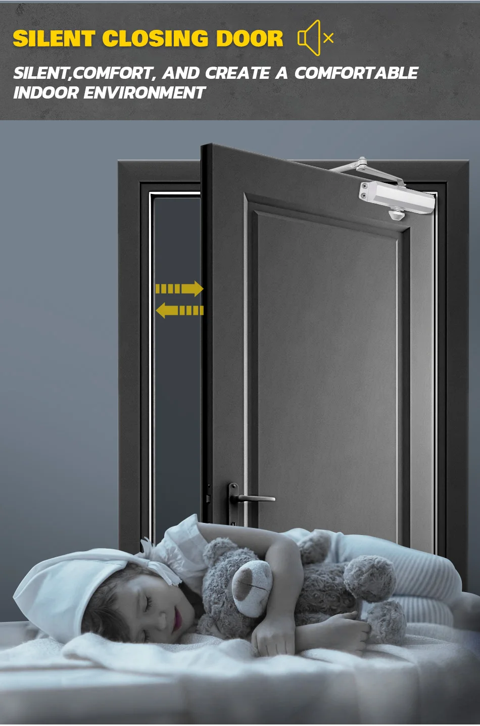 MARIE-1303-Aluminum-Alloy-Door-Closer-40kg-65kg-Automatic-Hydraulic-Buffer-Closing-Spring-Door-Closer_10