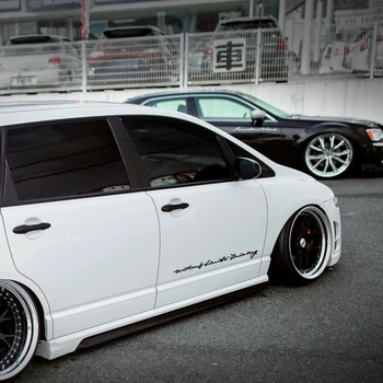 

Noizzy Without Limit Drving Car Stickers Vinyl Reflective Motorcycle Automobile Waist Line Modified Tuning Car Styling