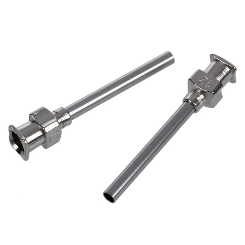 Наконечник иглы для дозирования из нержавеющей стали Luer Lock 6 шт. 12 Калибр и 15