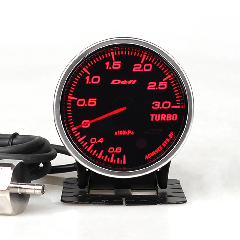 

Defi Advance BF Turbo Boost Gauge 3Bar Turbo Gauge 2.5 Inch 7 Colors Turbo Gauge With Electronic Sensor And Stepper Motor